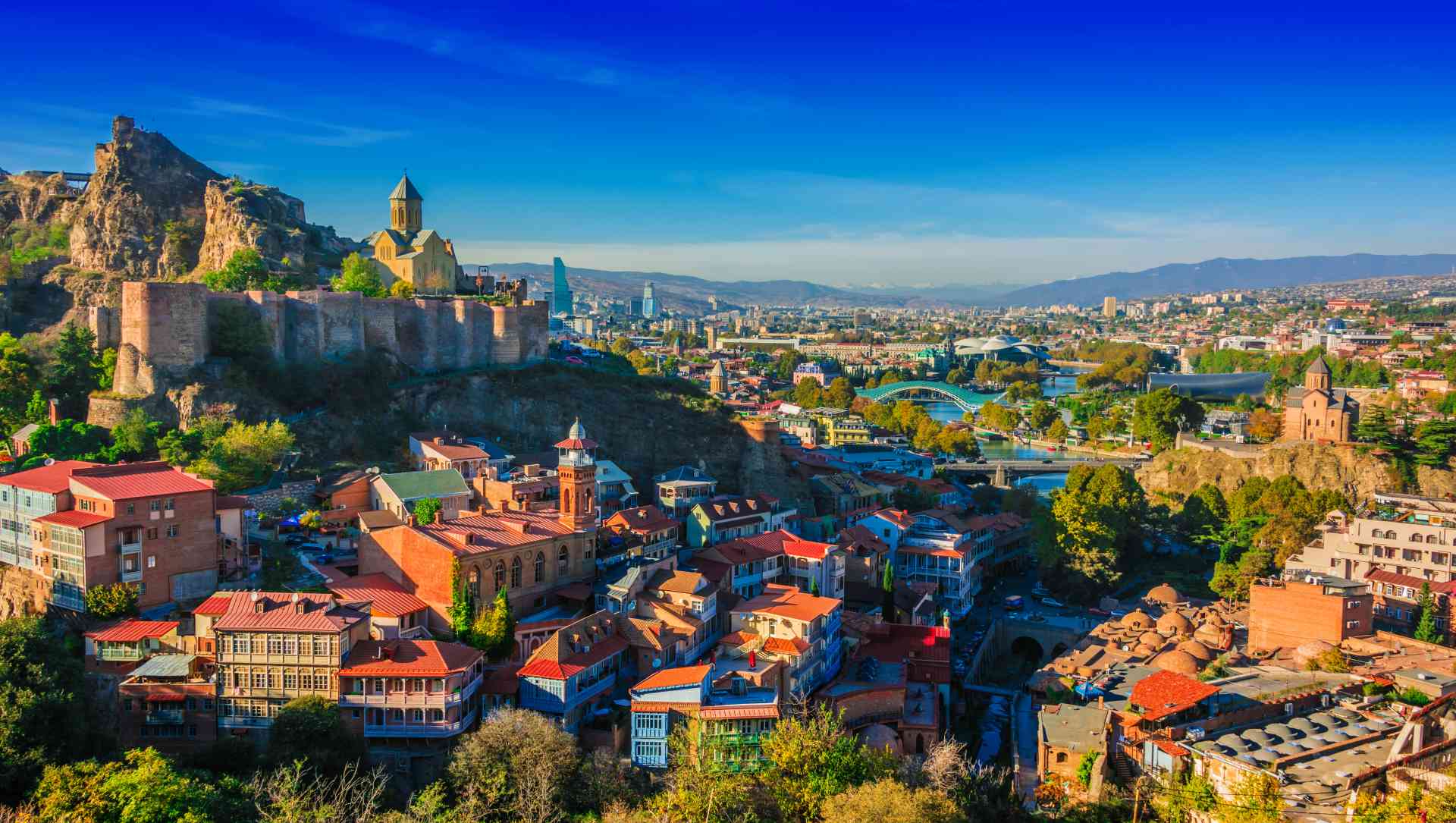A scenic view of Georgia