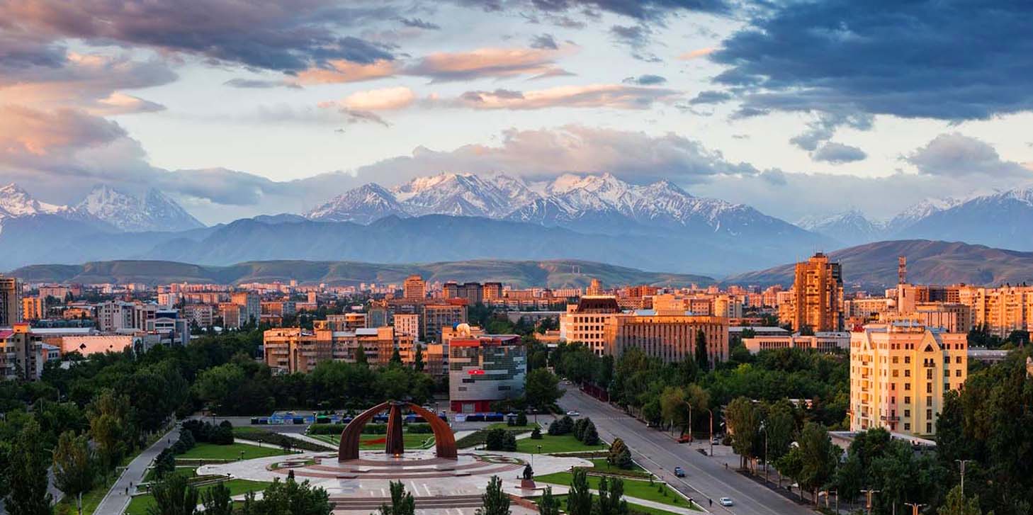Scenic landscape of Kyrgyzstan, highlighting its natural beauty and study abroad potential.